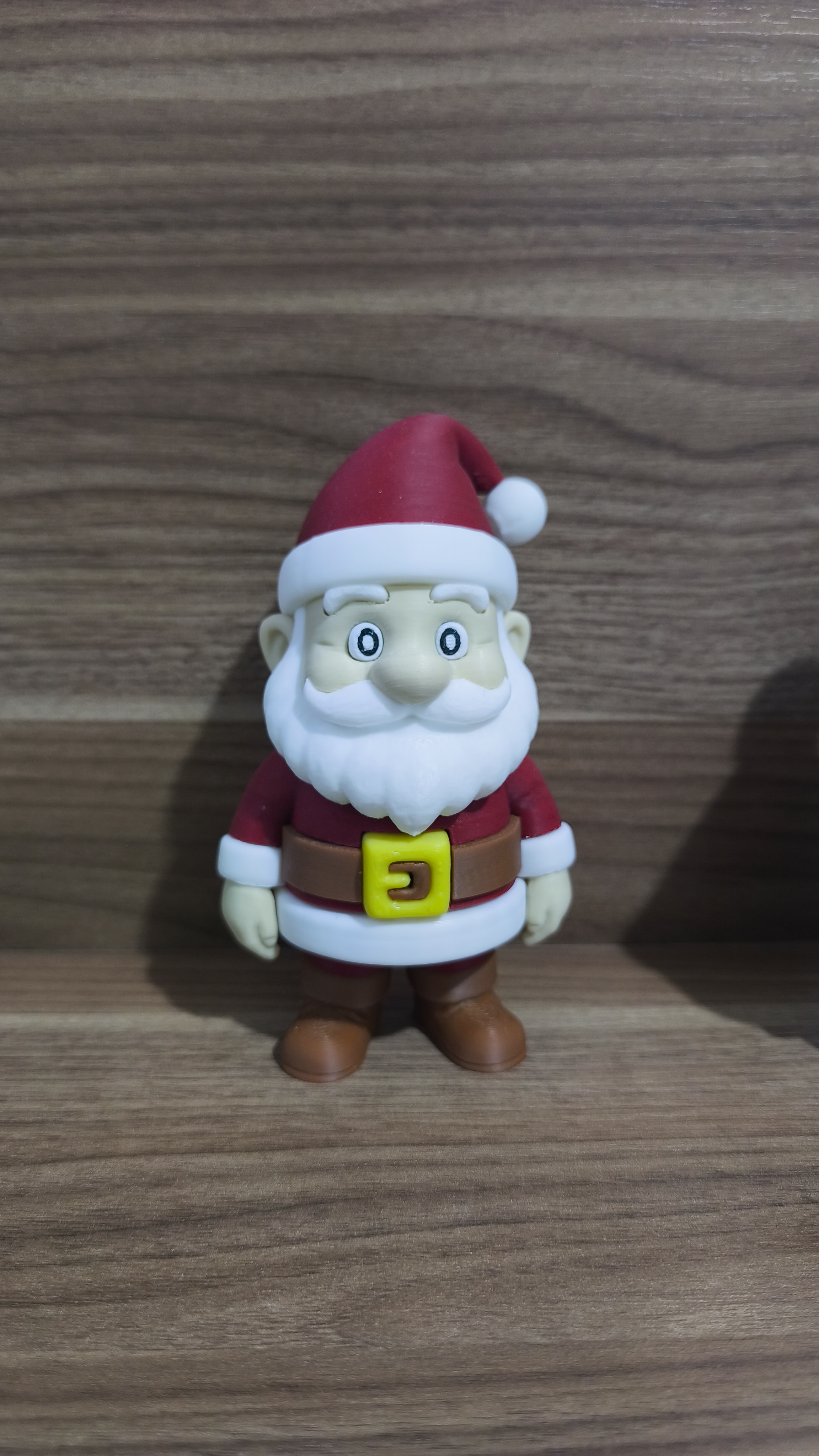 Sevimli Noel Baba 3D Figürü