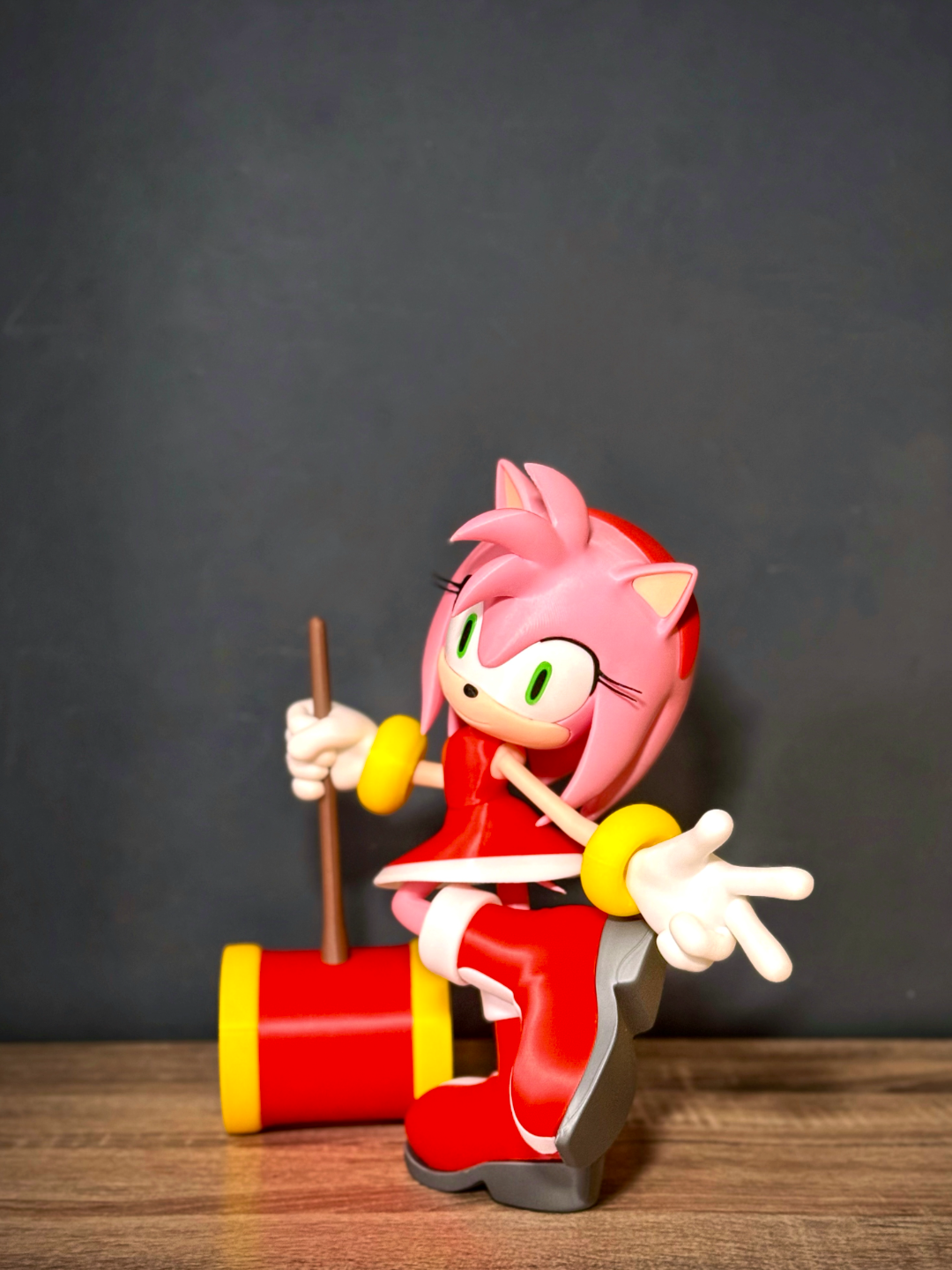 Sonic Serisi Amy Rose Büyük Boy Figür - 32 cm Premium Koleksiyon