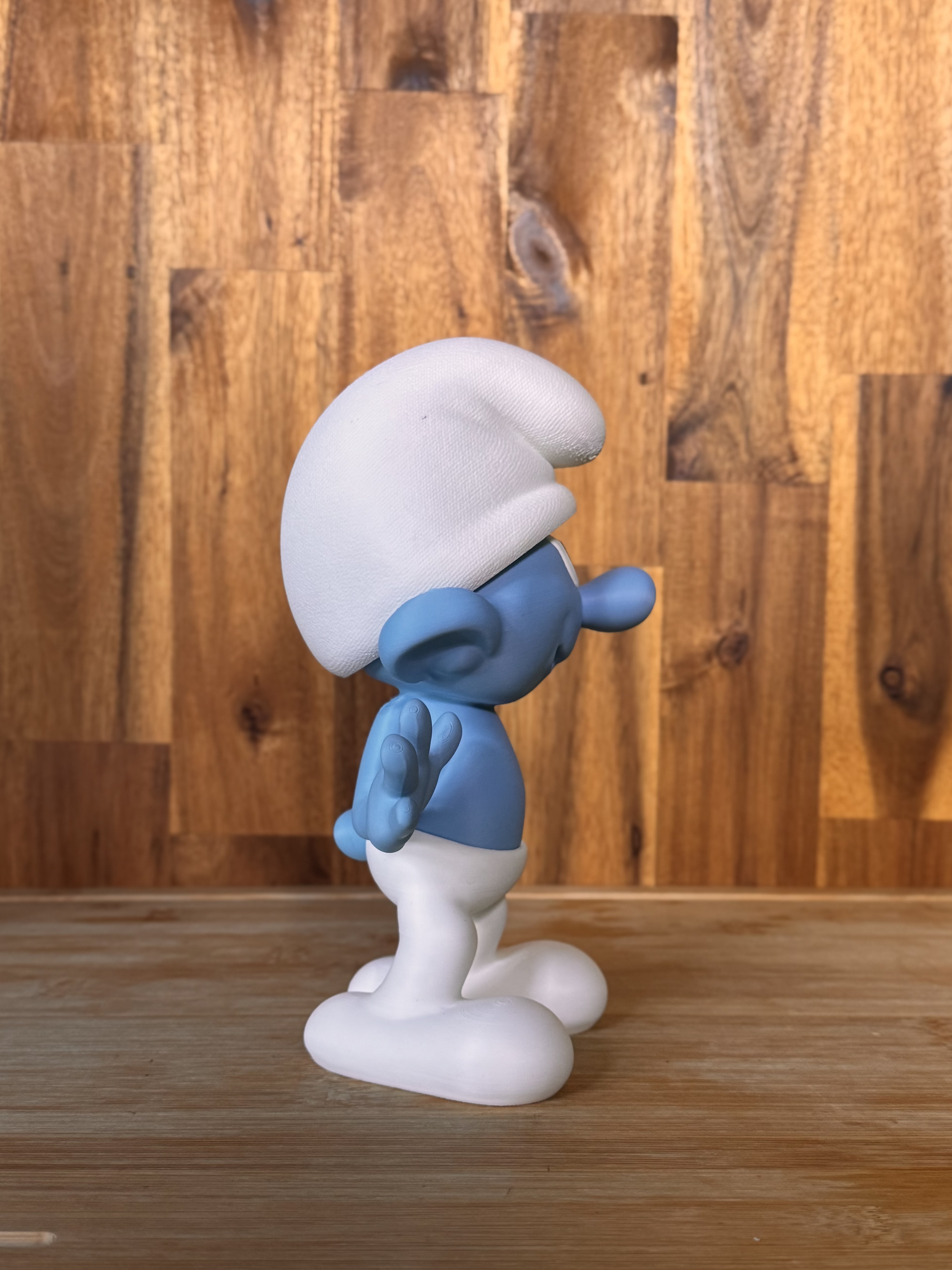 Şirinler (The Smurfs) Dekoratif Figür - 20 cm Premium 3D Baskı küçük görsel
