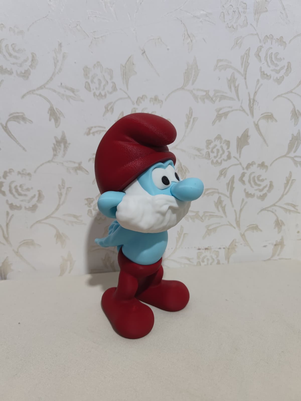 Şirin Baba 3D Dekoratif Figür - 21 cm Premium Tasarım