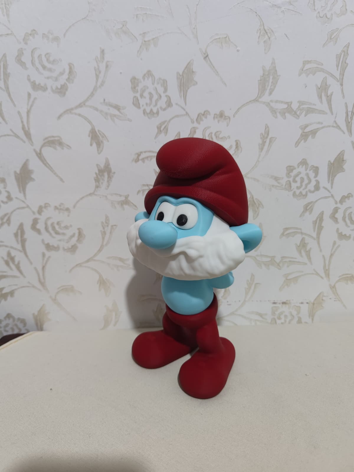 Şirin Baba 3D Dekoratif Figür - 21 cm Premium Tasarım küçük görsel