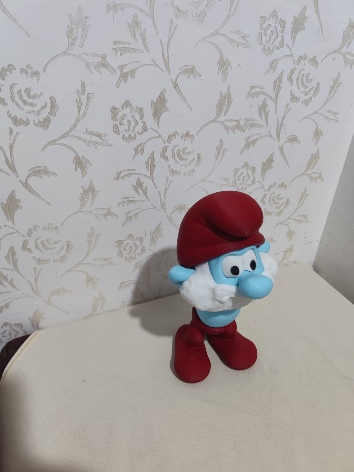 Şirin Baba 3D Dekoratif Figür - 21 cm Premium Tasarım küçük görsel