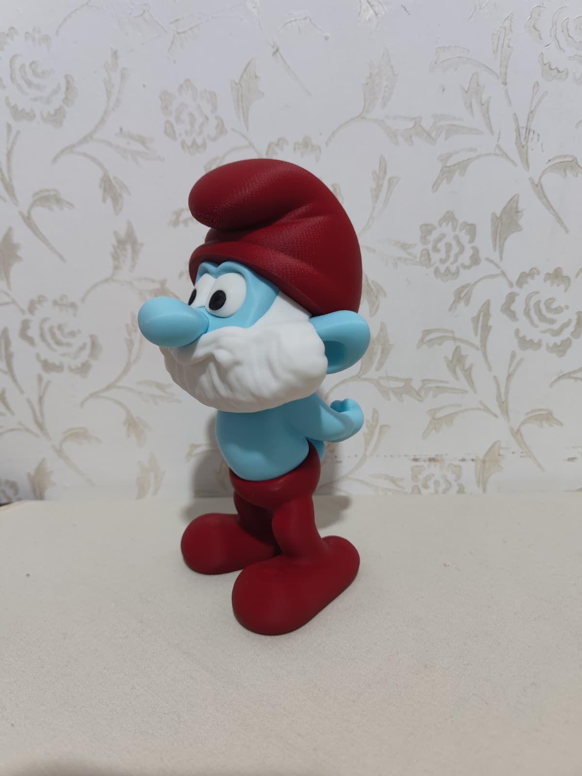 Şirin Baba 3D Dekoratif Figür - 21 cm Premium Tasarım küçük görsel