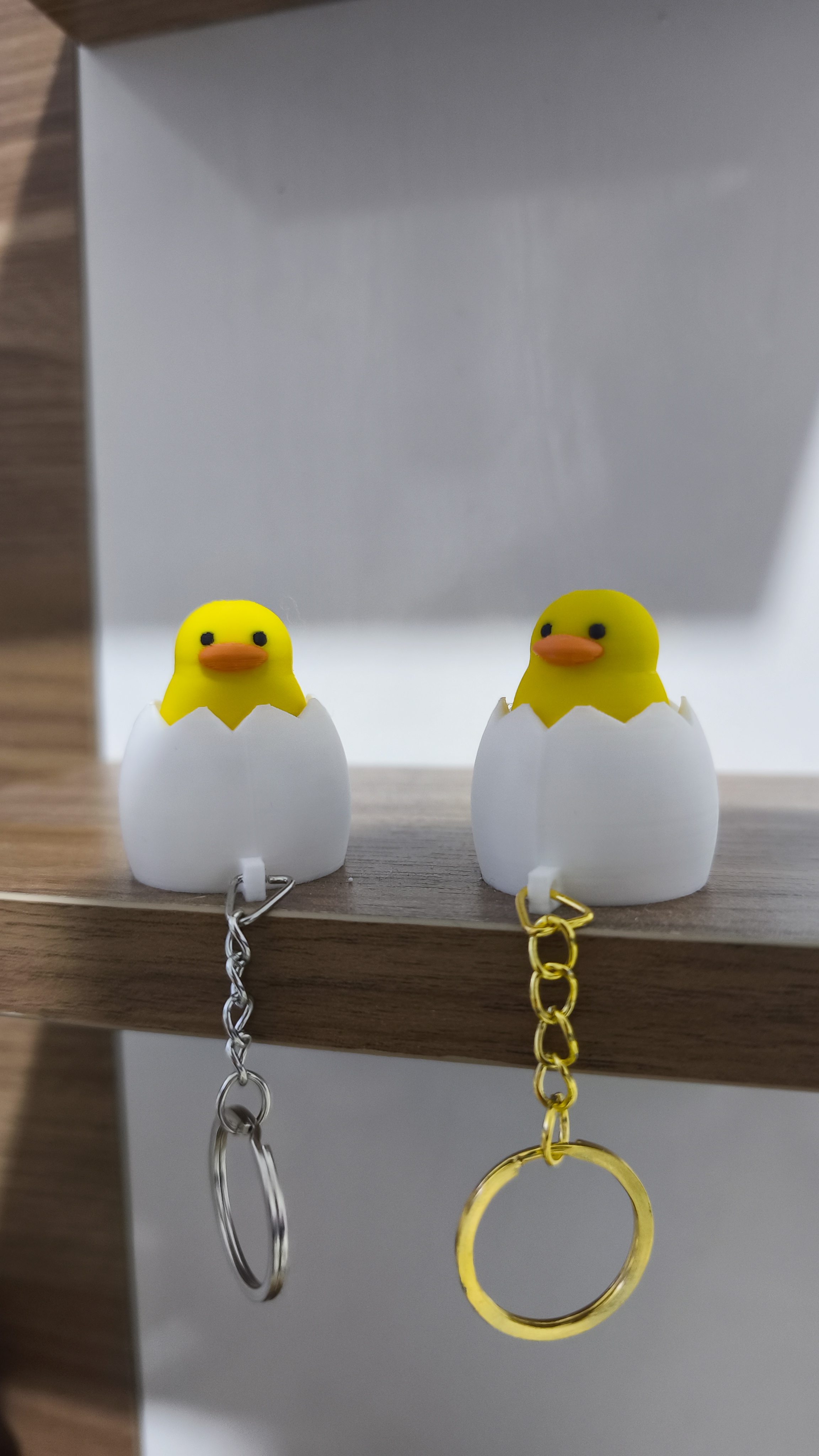 Yumurtadaki Civciv Clicker Anahtarlık - Sentez3D Özel Tasarım (Adet Fiyatıdır) küçük görsel