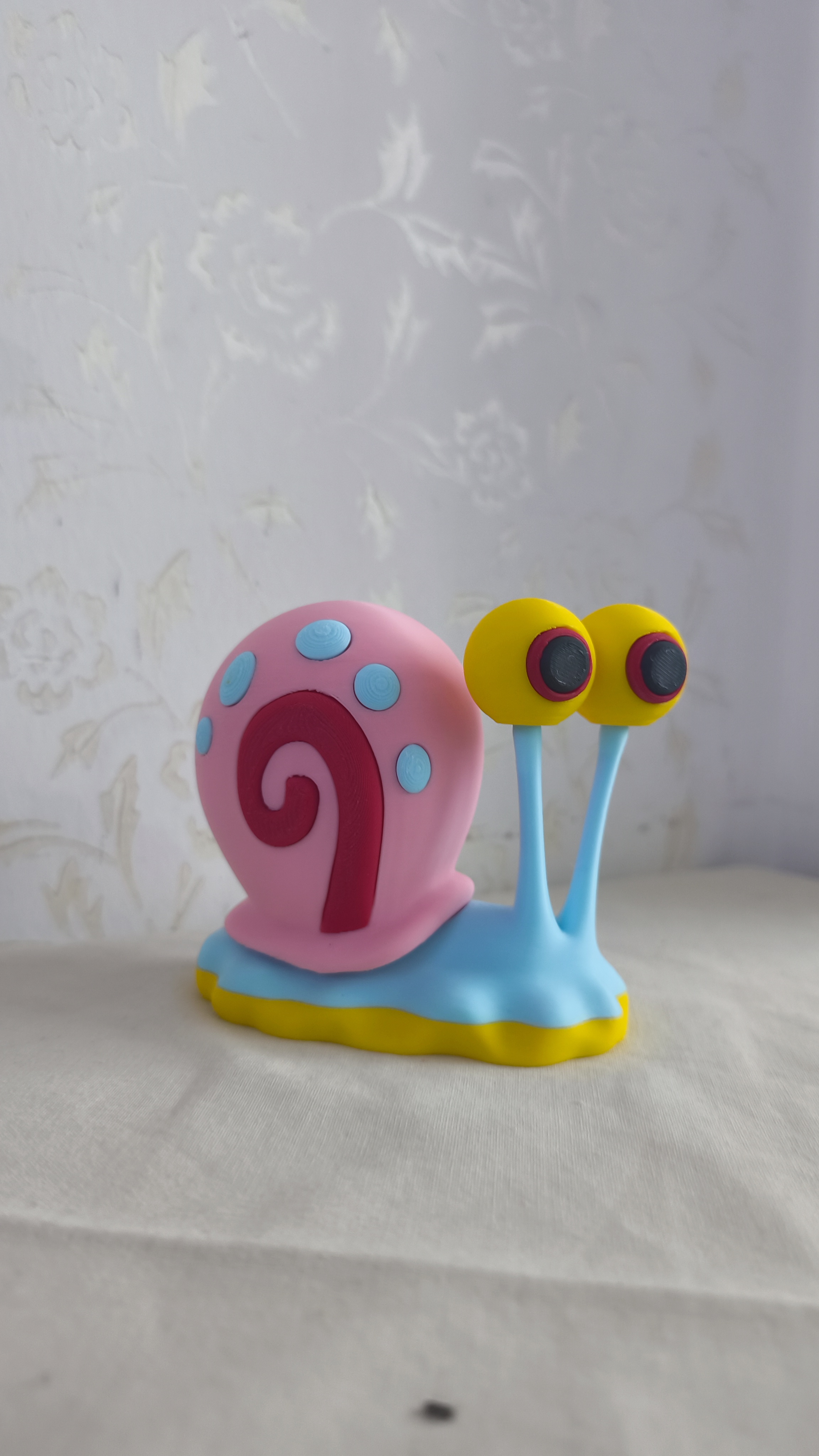 Gary the Snail - Sünger Bob Dekoratif Figür - 17 cm küçük görsel