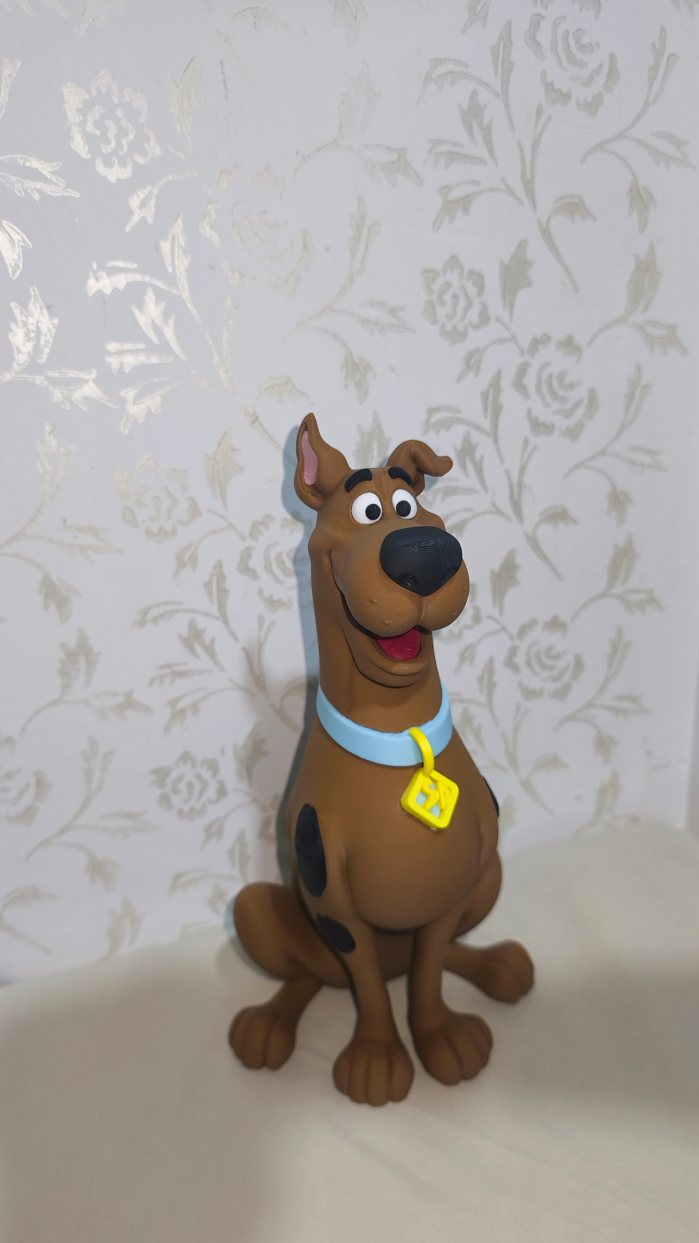 Scooby-Doo 3D Baskı Koleksiyon Figürü - 30 cm - Premium Detaylı Dekoratif Obje