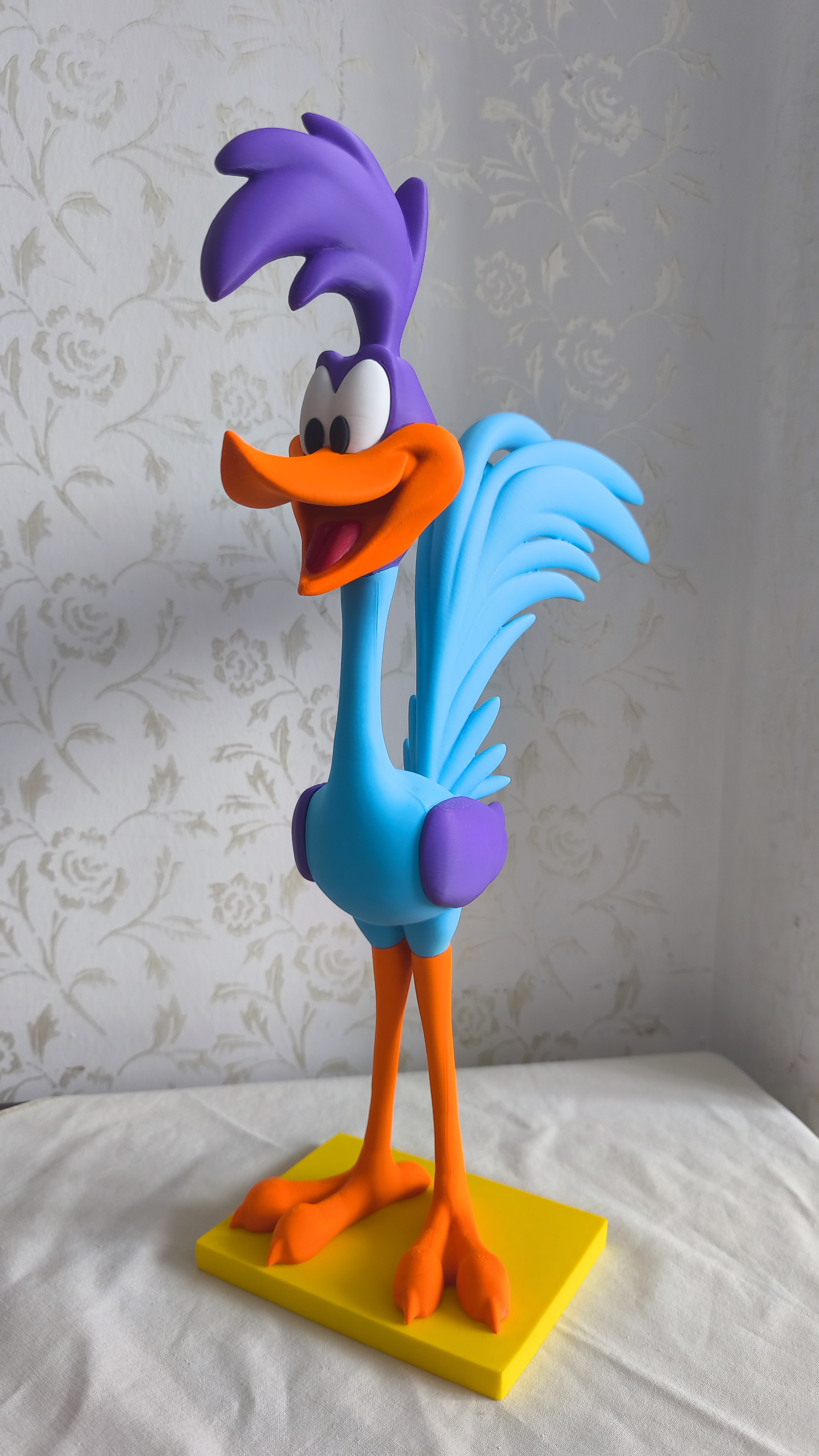 Looney Tunes Road Runner Dev Koleksiyon Figürü - 46 cm Sentez3D Özel Serisi
