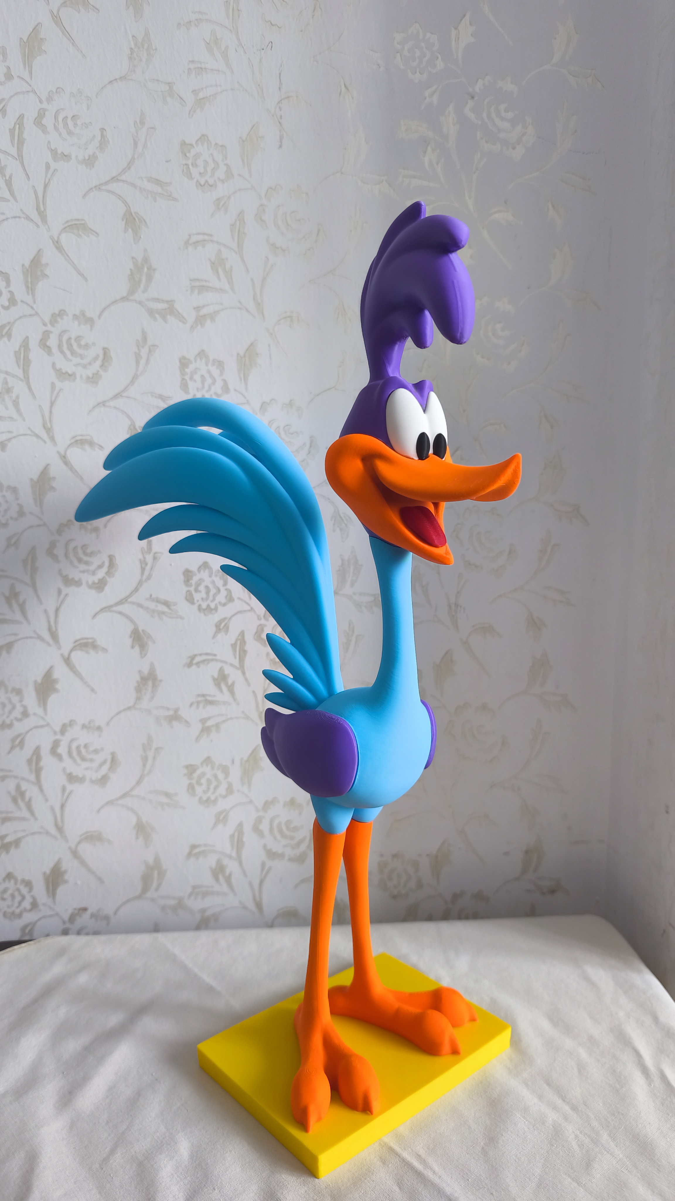 Looney Tunes Road Runner Dev Koleksiyon Figürü - 46 cm Sentez3D Özel Serisi küçük görsel