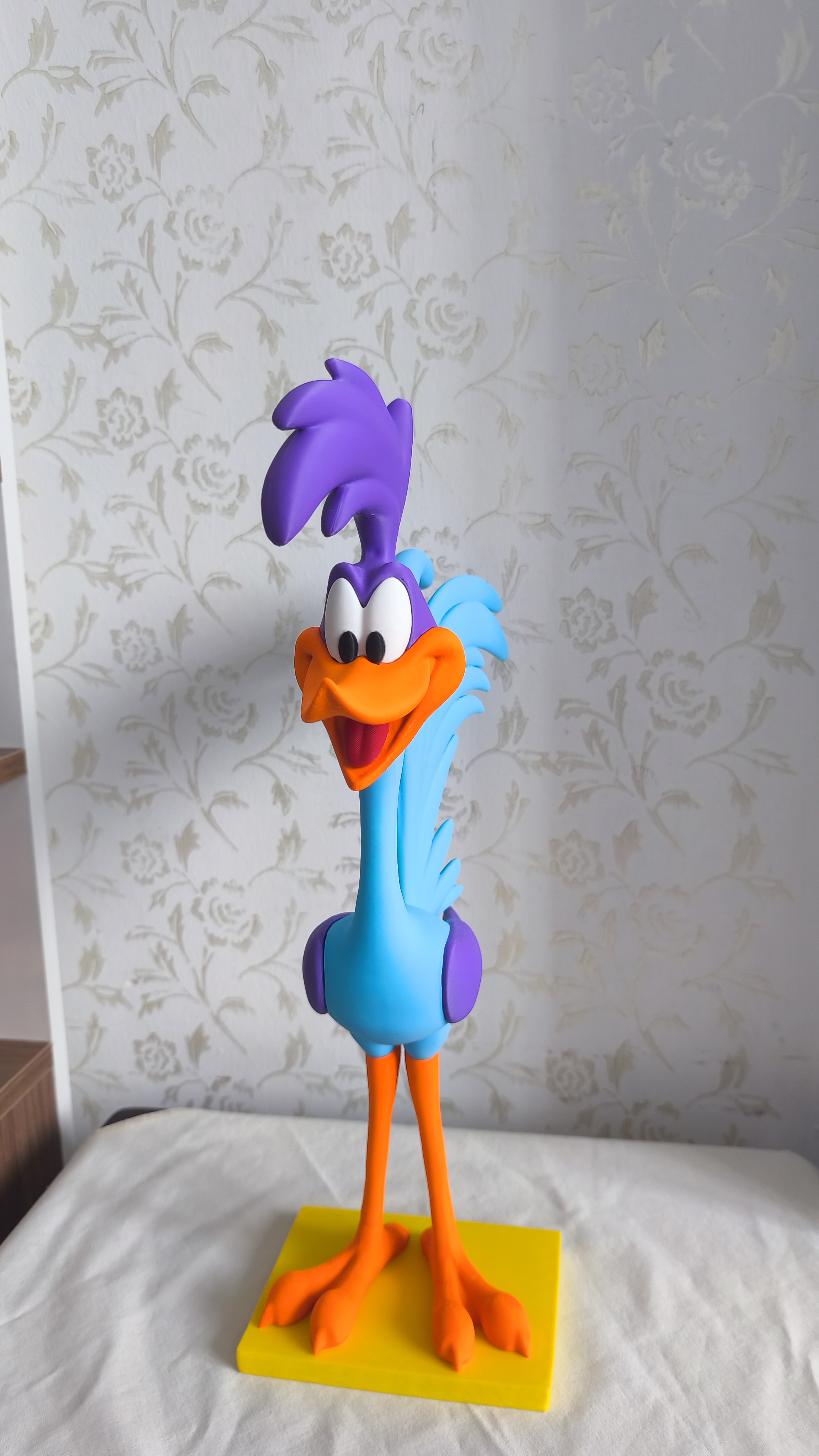 Looney Tunes Road Runner Dev Koleksiyon Figürü - 46 cm Sentez3D Özel Serisi küçük görsel