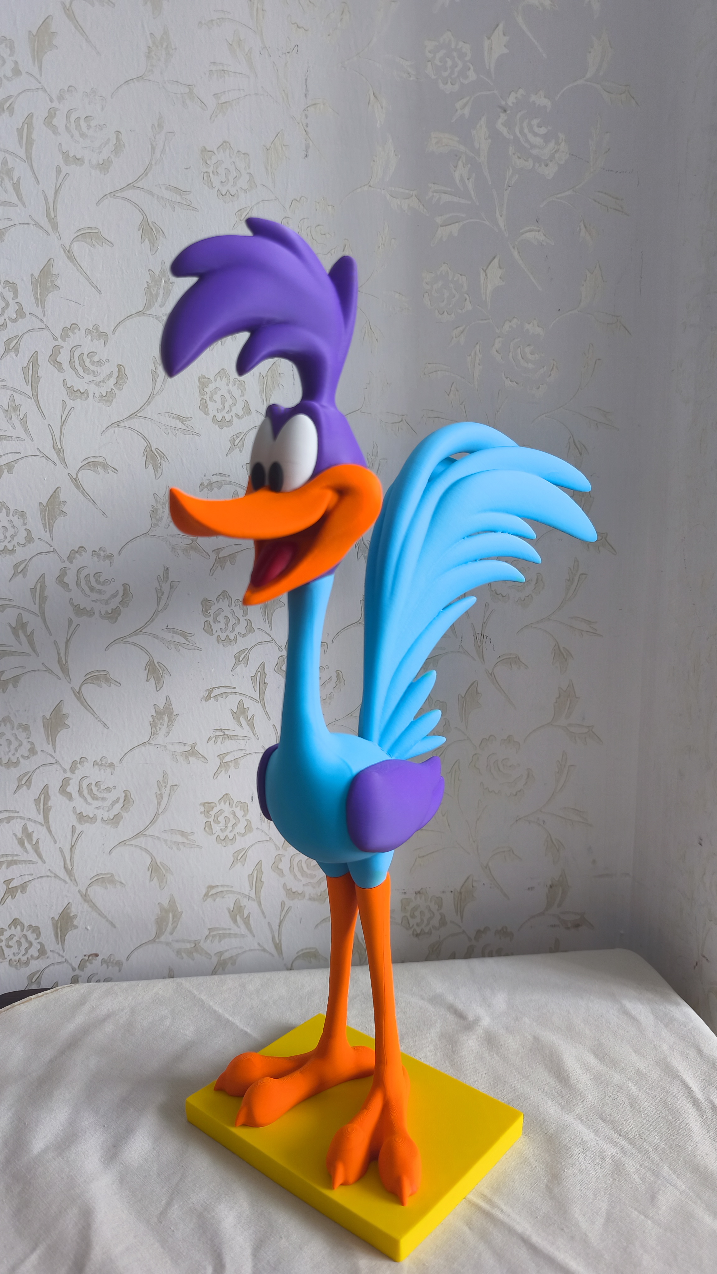 Looney Tunes Road Runner Dev Koleksiyon Figürü - 46 cm Sentez3D Özel Serisi küçük görsel